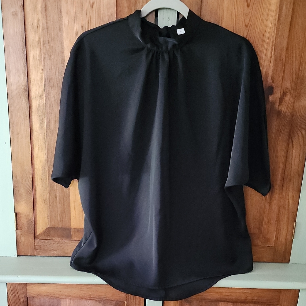 Elegant Black Women's Blouse